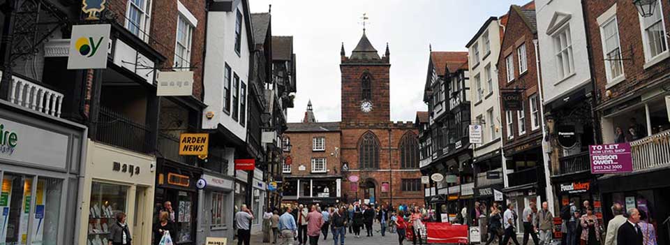 Englisch lernen in Chester